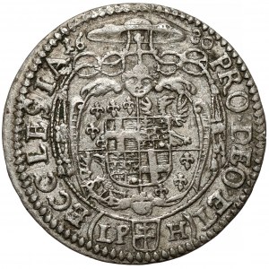 Silesia, Frederick of Hesse, 6 krajcars 1680 LPH, Nysa