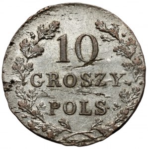 November Uprising, 10 pennies 1831 KG - simple