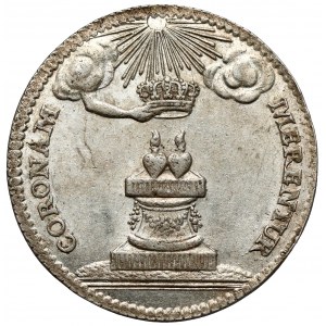 Augustus III Sas, Dwugrosz 1738 - Manželství
