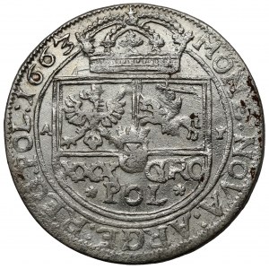 Jan II Kazimierz, Tymf Kraków 1663 AT - MONE