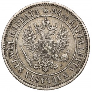 Finsko / Rusko, Alexander III, 1 značka 1890