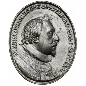 Wladislaus IV. Vasa, ehemaliger ODLEW der ovalen Medaille VEL SIC ENITAR