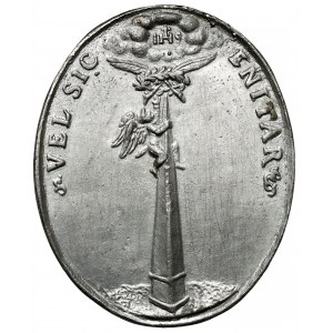 Wladislaus IV. Vasa, ehemaliger ODLEW der ovalen Medaille VEL SIC ENITAR