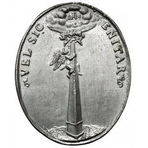 Vladislav IV Vasa, bývalý ODLEW oválné medaile VEL SIC ENITAR