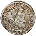 Sigismund III Vasa, Trojak Poznań 1596 - 2x date - B.RZADKI