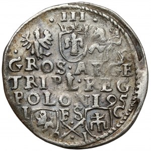 Žigmund III Vaza, Trojak Bydgoszcz 1595 - háky, úzka hlava