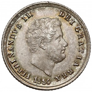 Italy, Sicilie, Ferdinando II, 10 grana 1854