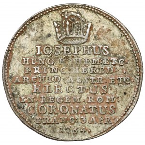 Austria, Joseph II, Coronation token 1764 (ø21mm) - per Holy Roman Emperor