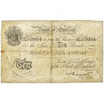 Wielka Brytania, Bank of England, 10 Pounds 1935 - oryginalna emisja Banku Anglii