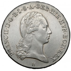 Rakousko, František II., 1796 H tolar - korunovační tolar