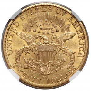 USA, 20 dolarów 1883 CC - Carson City