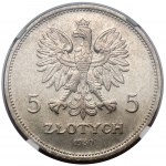 Nike 5 złotych 1930 - ZNAKOMITE - rzadki rok