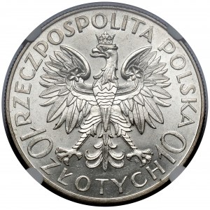 Traugutt 10 zloty 1933 - SCHÖN