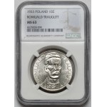 Traugutt 10 złotych 1933 - PIĘKNY