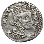 Sigismund III Vasa, Trojak Lublin 1601 - date and IF in line - B.RZADKI