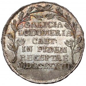 Galicja i Lodomeria, Żeton Przyłączenie do Cesarstwa Austriackiego 1773 - popiersia