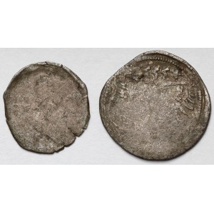 Niemcy (?), zestaw srebrnych monet (2szt)