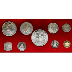 Bahama, Proof Set 1971 (Franklin Mint)