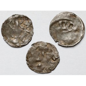 Rakousko (?) sada stříbrných mincí (3ks)