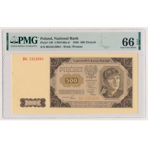 500 złotych 1948 - BG