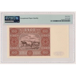 100 zloty 1947 - small letter