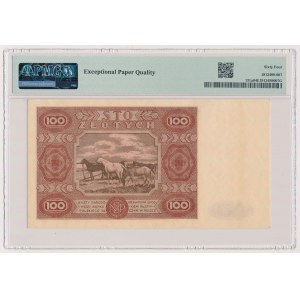 100 zloty 1947 - small letter