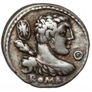 Republika, Cornelius Lentulus Marcellinus (100 př. n. l.) Denár