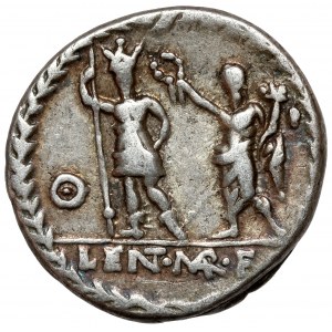Roman Republic, Cornelius Lentulus Marcellinus (100 BC) Denarius