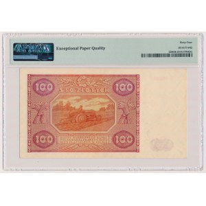 100 zloty 1946 - large letter