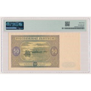 50 zloty 1946 - small letter