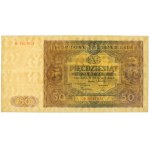 50 Zloty 1946 - Kleinbuchstabe