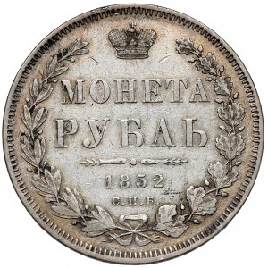 Rusko, Mikuláš I., rubl 1852