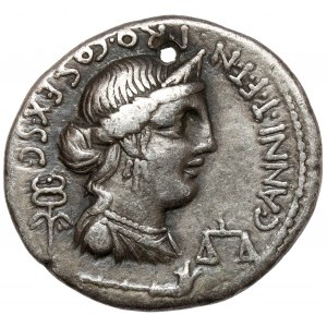 Roman Republic, C. Annius T.F. T.N. i L. Fabius L.F. Hispaniensis (82-81 BC) Denarius