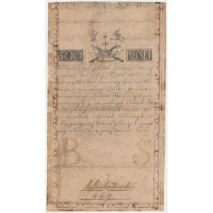 500 Zloty 1794 - A - J HONIG &amp; ZOONEN