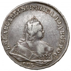 Russia, Elizabeth, Ruble 1742, St. Petersburg