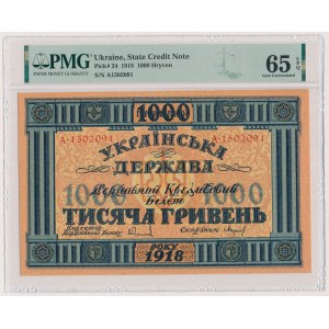 Ukraina, 1.000 Hrywien 1918