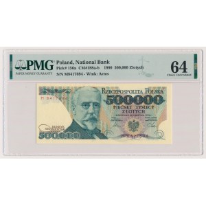 500.000 złotych 1990 - M