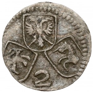 Rakúsko, biskupstvo Chur, Ulrich VI von Mont (1661-1692) 2 fenigy bez dátumu