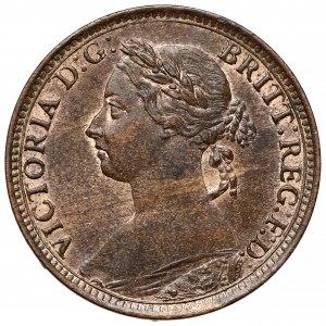 United Kingdom, Farthing 1891