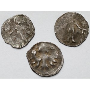 Europa (Austria?) monety średniowieczne (3szt)