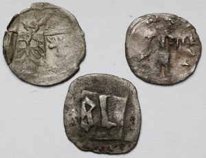 Europa (Niemcy / Austria?) monety średniowieczne (3szt)