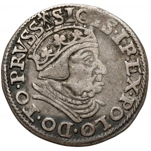 Sigismund I. der Alte, Trojak Danzig 1538