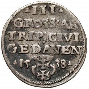 Sigismund I the Old, Trojak Gdansk 1538
