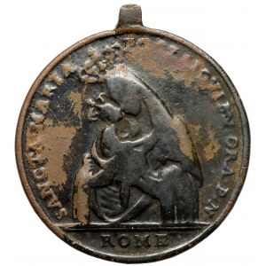 Religious medal, Our Lady of Pochaivsk 1773