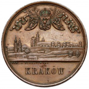 Medal, Przyjaźn polsko-węgierska, Kraków 1887