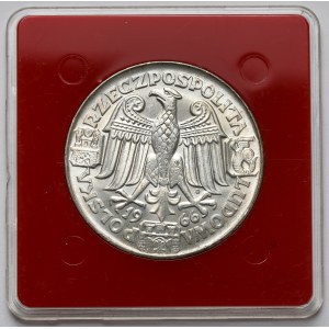 Próba SREBRO 100 złotych 1966 Mieszko i Dąbrówka - głowy