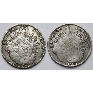 Germany, Bavaria, Thaler 1757 and 1772 (2pc)