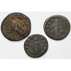 Cesarstwo Rzymskie, Antoniniany i Brąz prowincjonalny - zestaw (3szt)