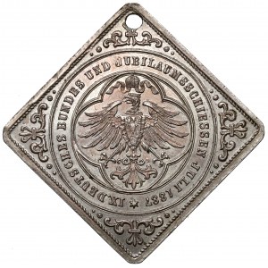 Německo, Frankfurt, medaile 1887