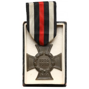 Deutschland, Verdienstkreuz für den Krieg 1914-1918 - in einer Schachtel